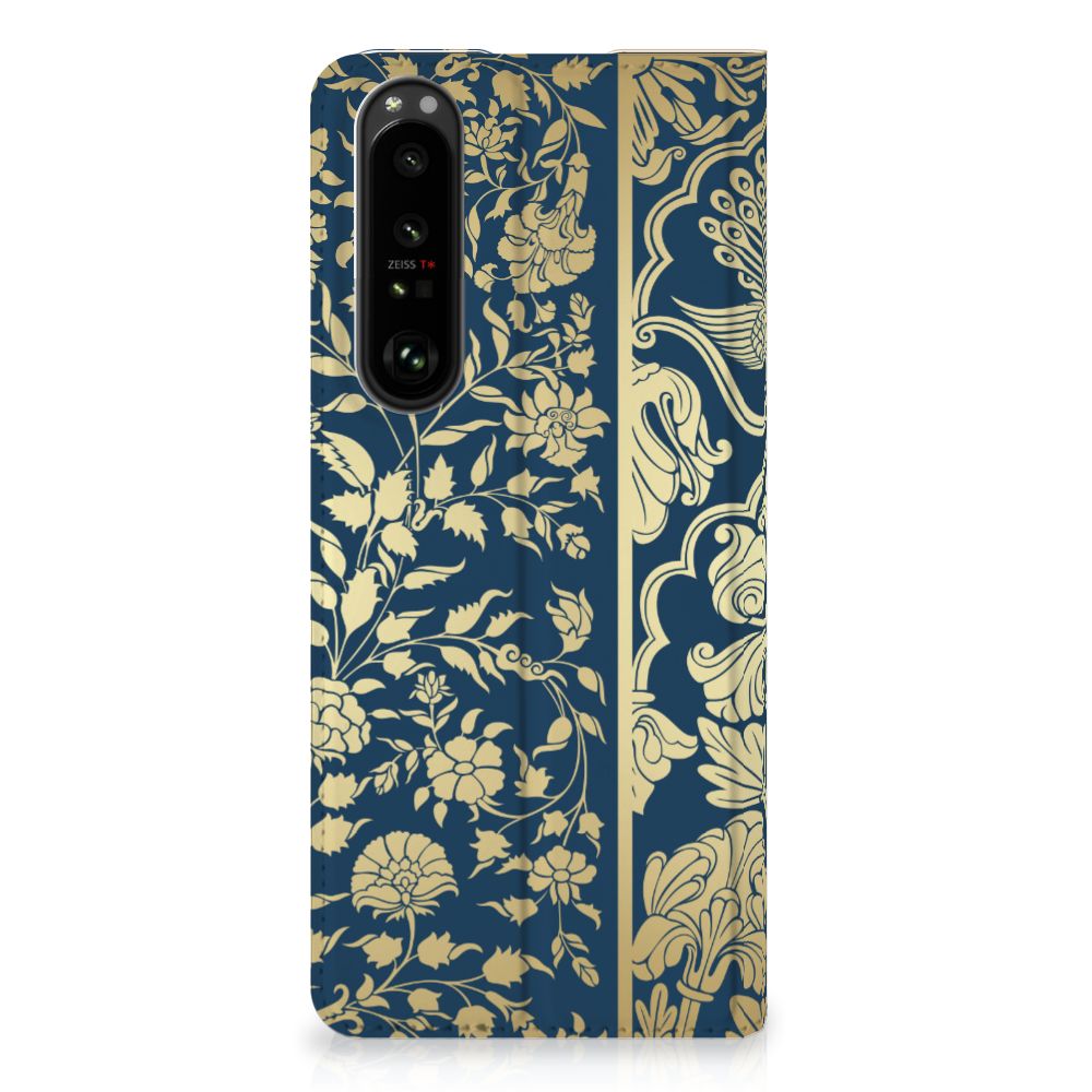 Sony Xperia 1 III Smart Cover Beige Flowers - B2C Telecom