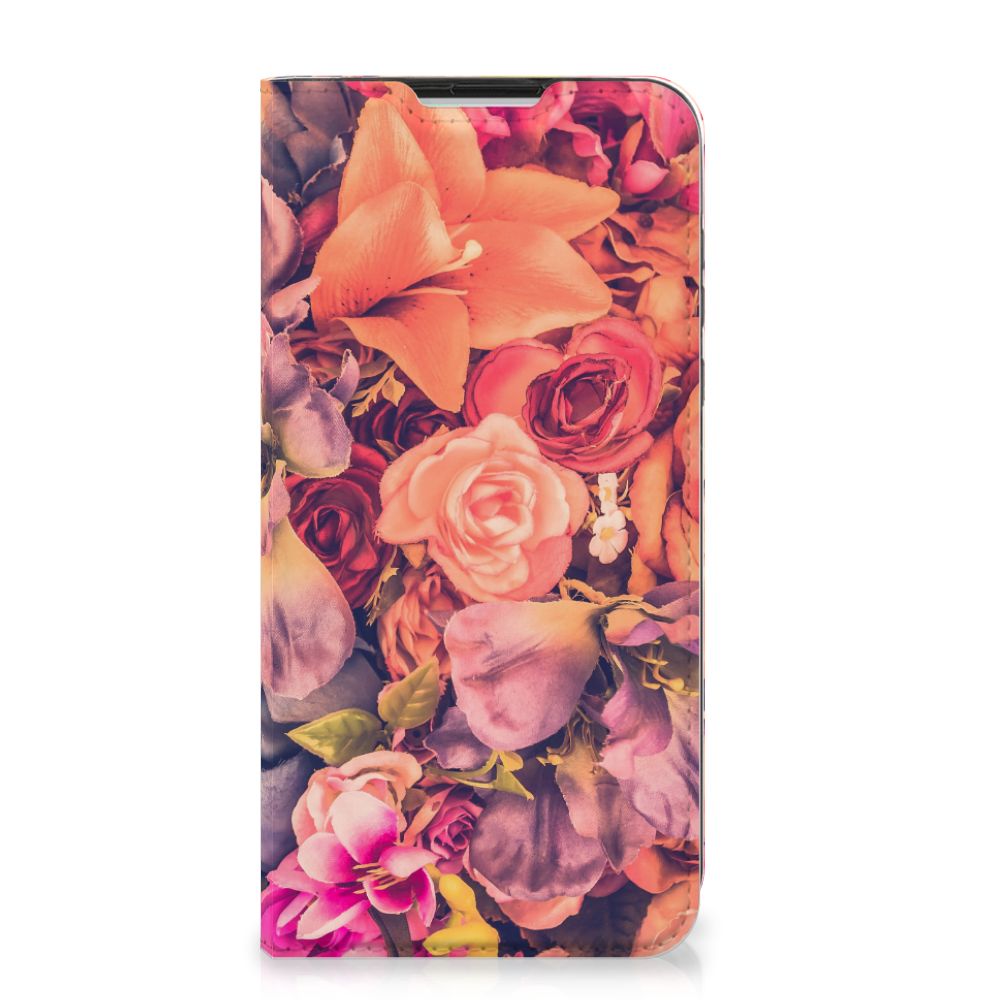 Motorola Moto G8 Power Smart Cover Bosje Bloemen - B2C Telecom