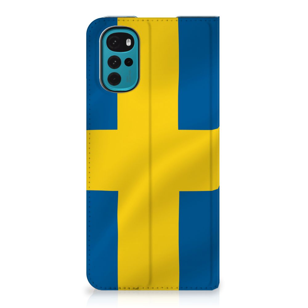 Motorola Moto G22 Standcase Zweden - B2C Telecom