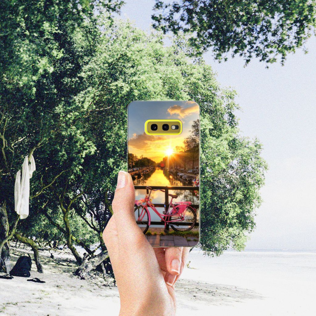 Samsung Galaxy S10e Siliconen Back Cover Amsterdamse Grachten