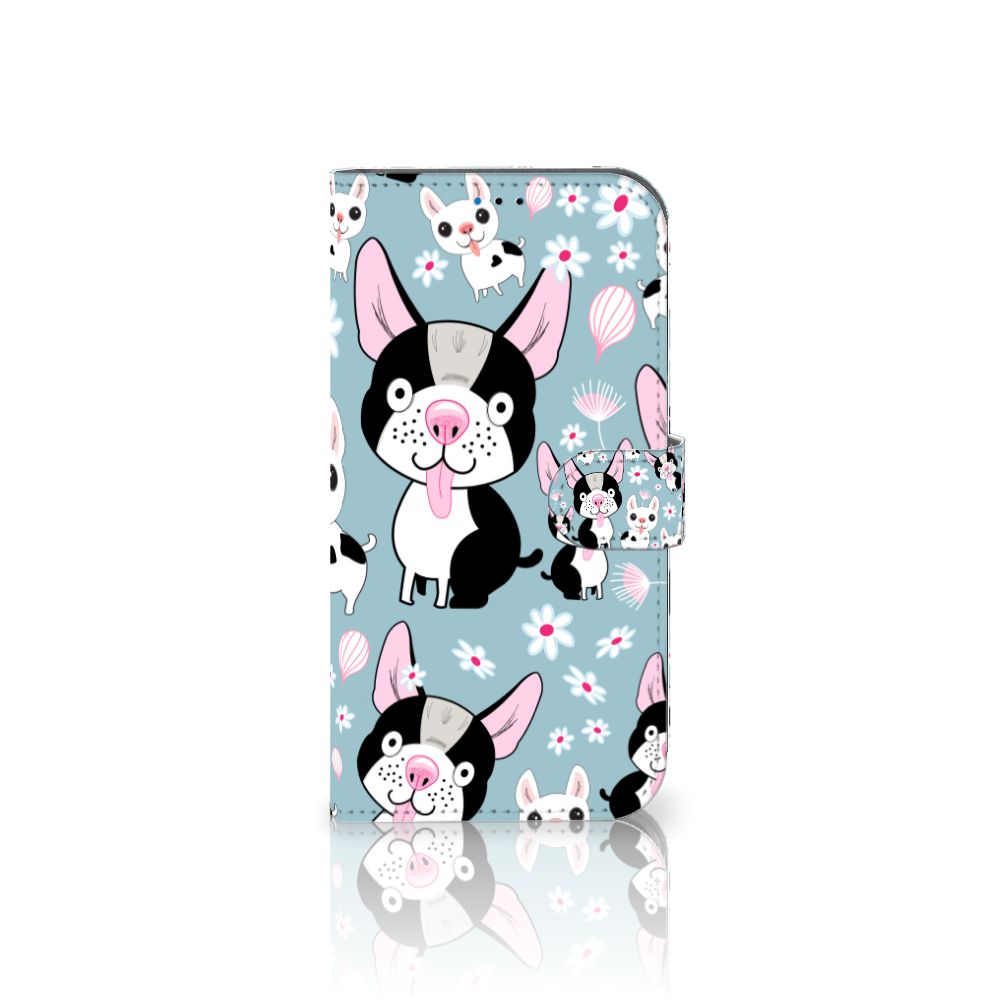 iPhone 14 Pro Max Telefoonhoesje met Pasjes Hondjes