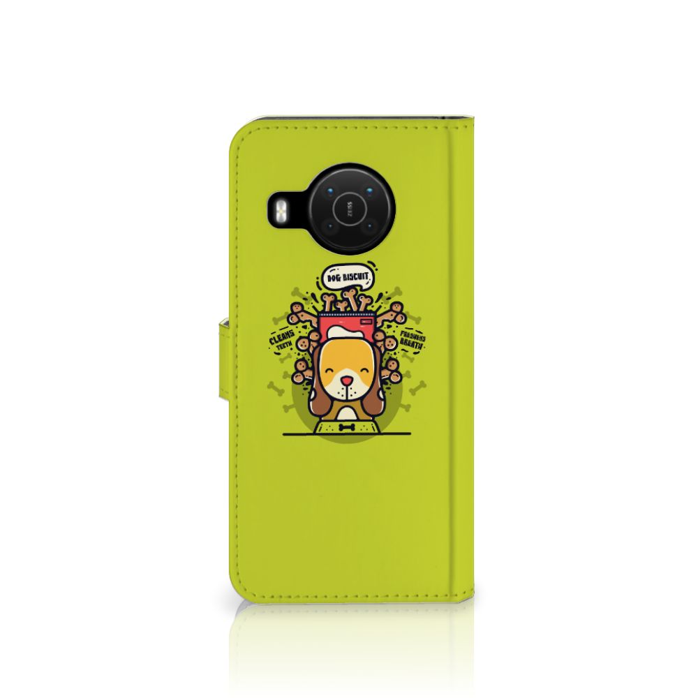 Nokia X10 | Nokia X20 Leuk Hoesje Doggy Biscuit