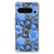 Case voor Google Pixel 8 Pro Flowers Blue