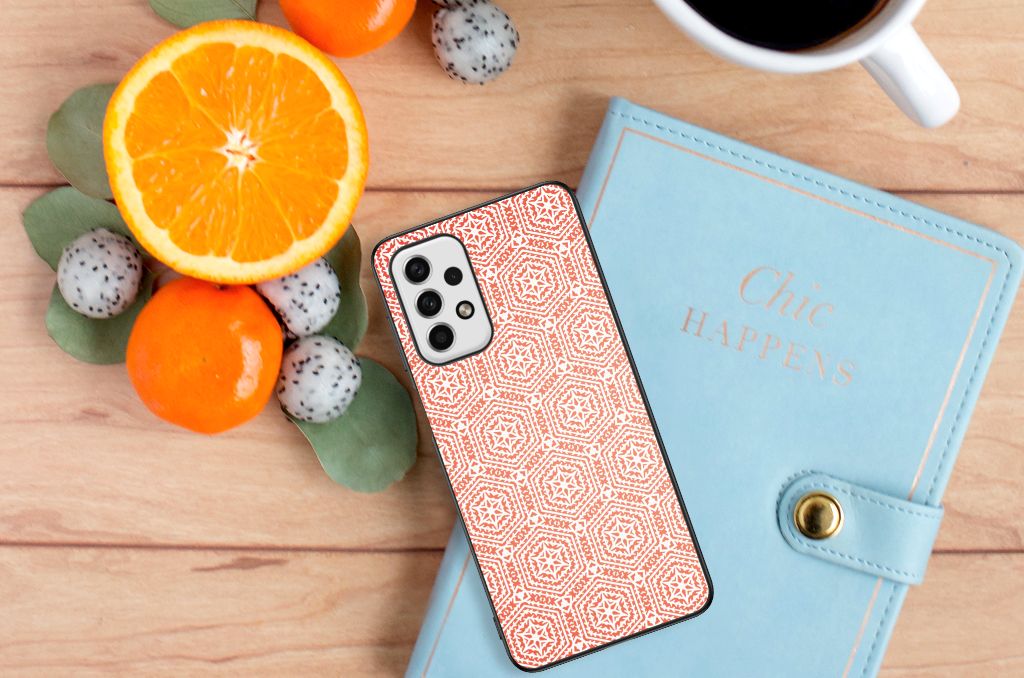 Samsung Galaxy A23 Back Case Pattern Orange B2C Telecom