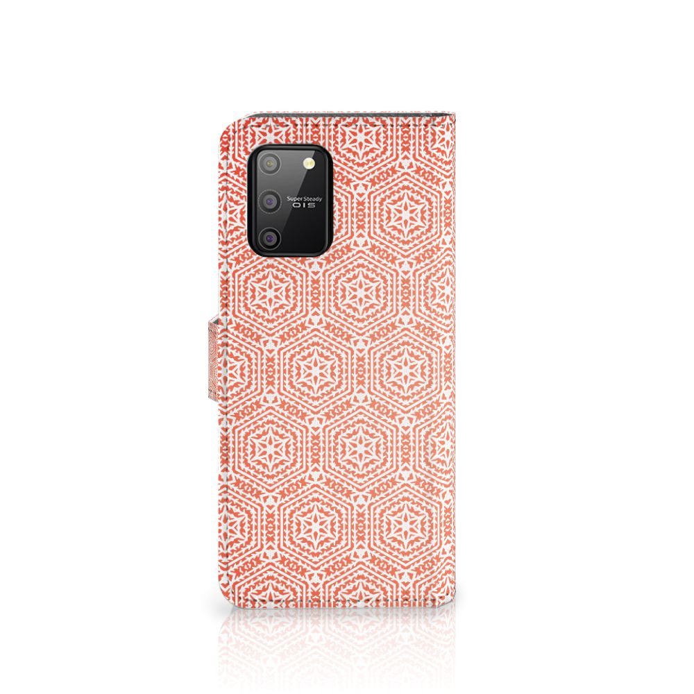Samsung S10 Lite Telefoon Hoesje Pattern Orange