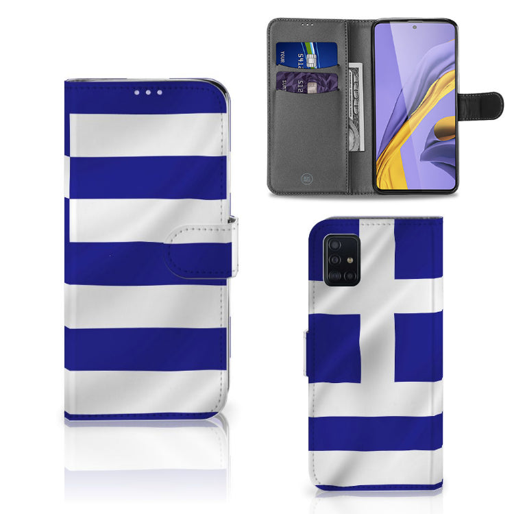 Samsung Galaxy A51 Bookstyle Case Griekenland