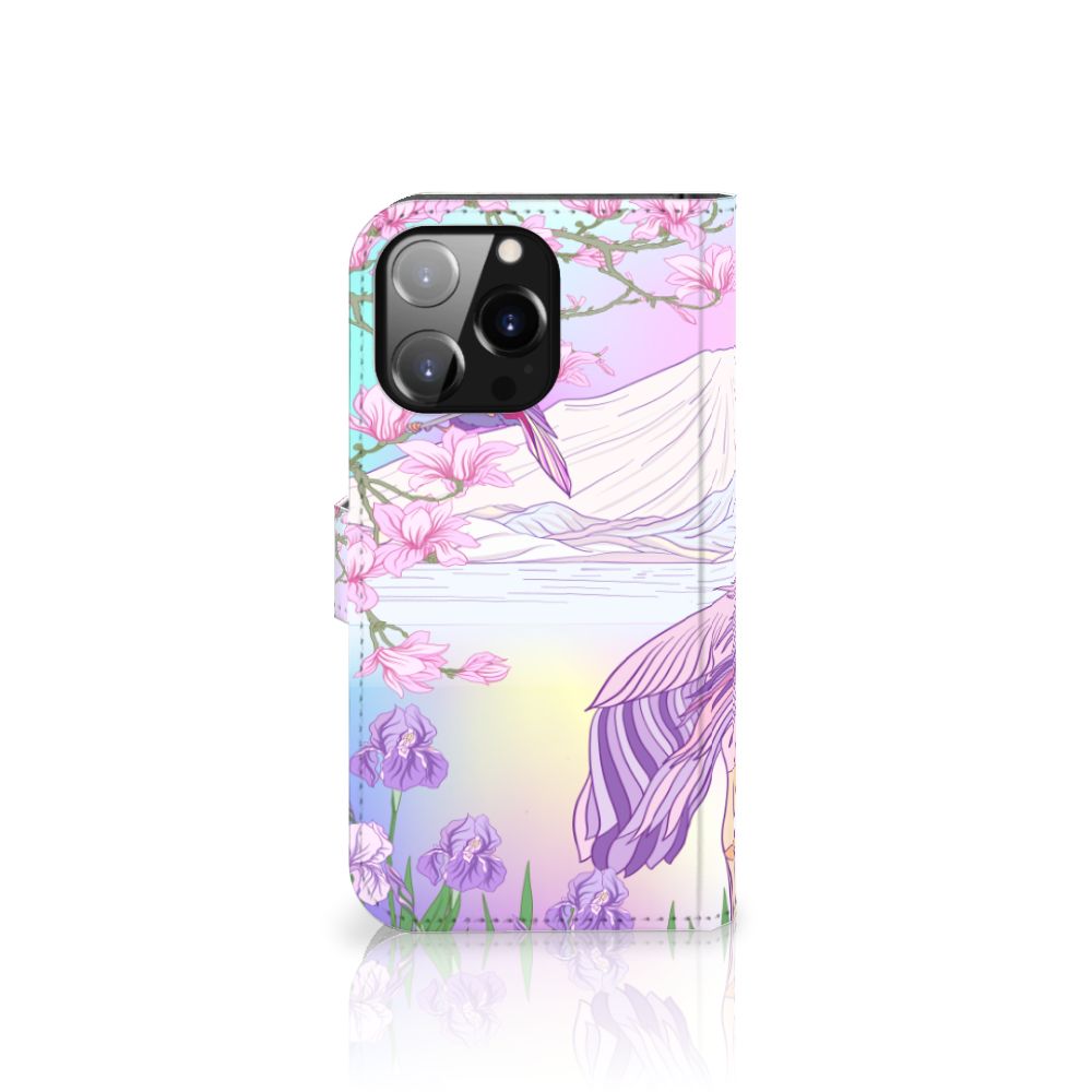 iPhone 14 Pro Max Telefoonhoesje met Pasjes Bird