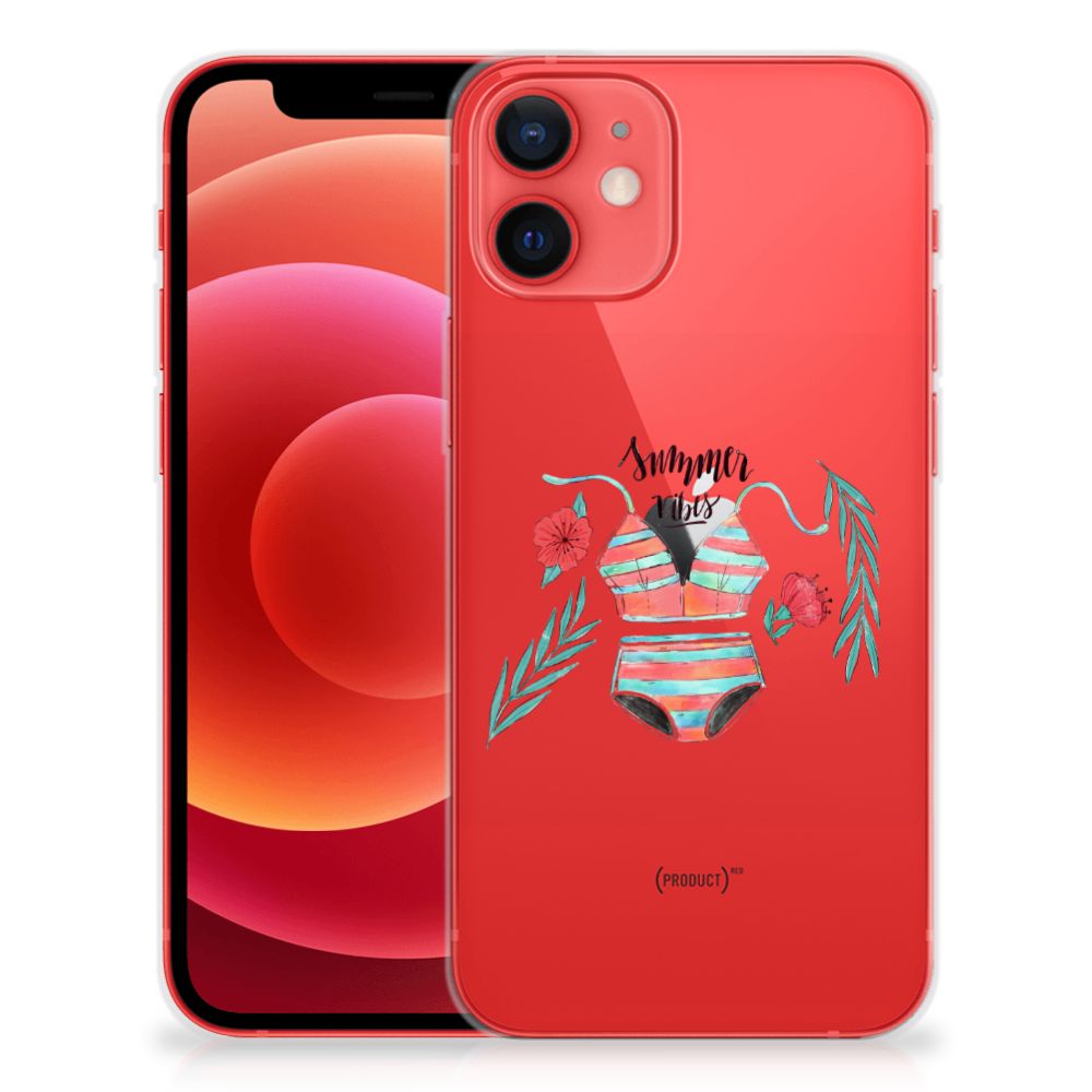 iPhone 12 Mini Telefoonhoesje met Naam Boho Summer