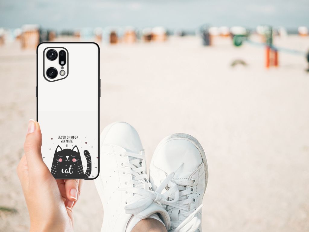 OPPO Find X5 Pro Hoesje Cat Good Day B2C Telecom