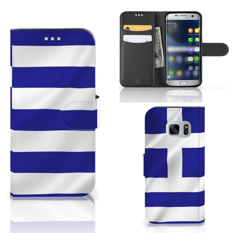 Samsung Galaxy S7 Bookstyle Case Griekenland