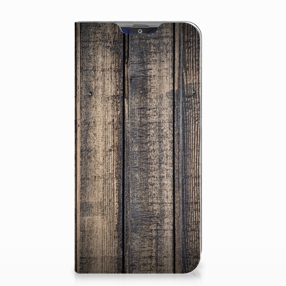 Samsung Galaxy A30 Book Wallet Case Steigerhout