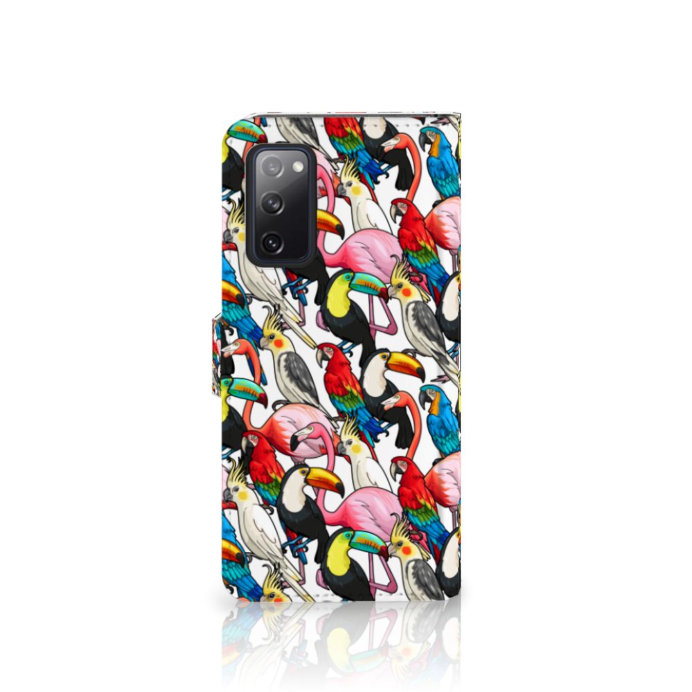 Samsung Galaxy S20 FE Telefoonhoesje met Pasjes Birds