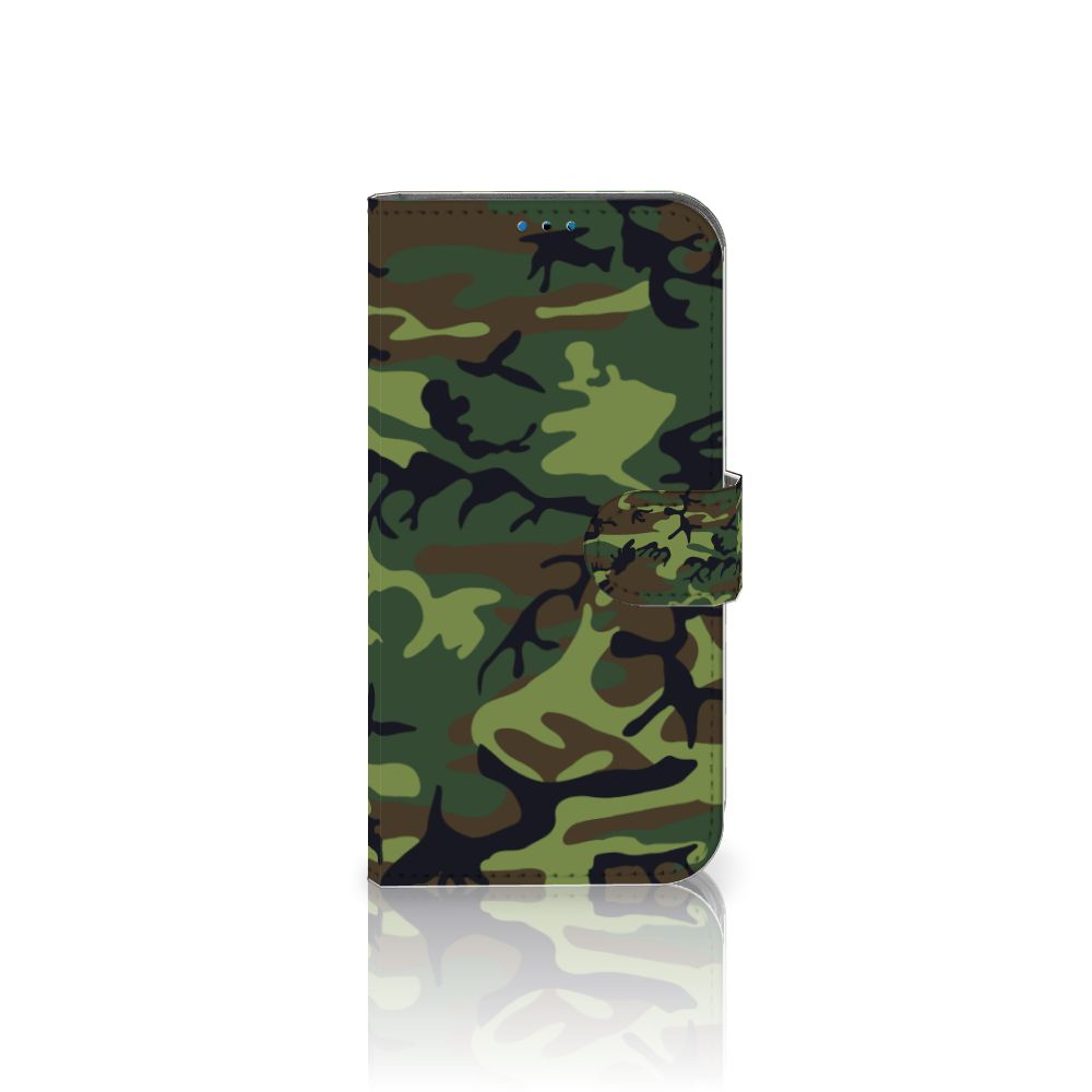 iPhone 14 Pro Telefoon Hoesje Army Dark