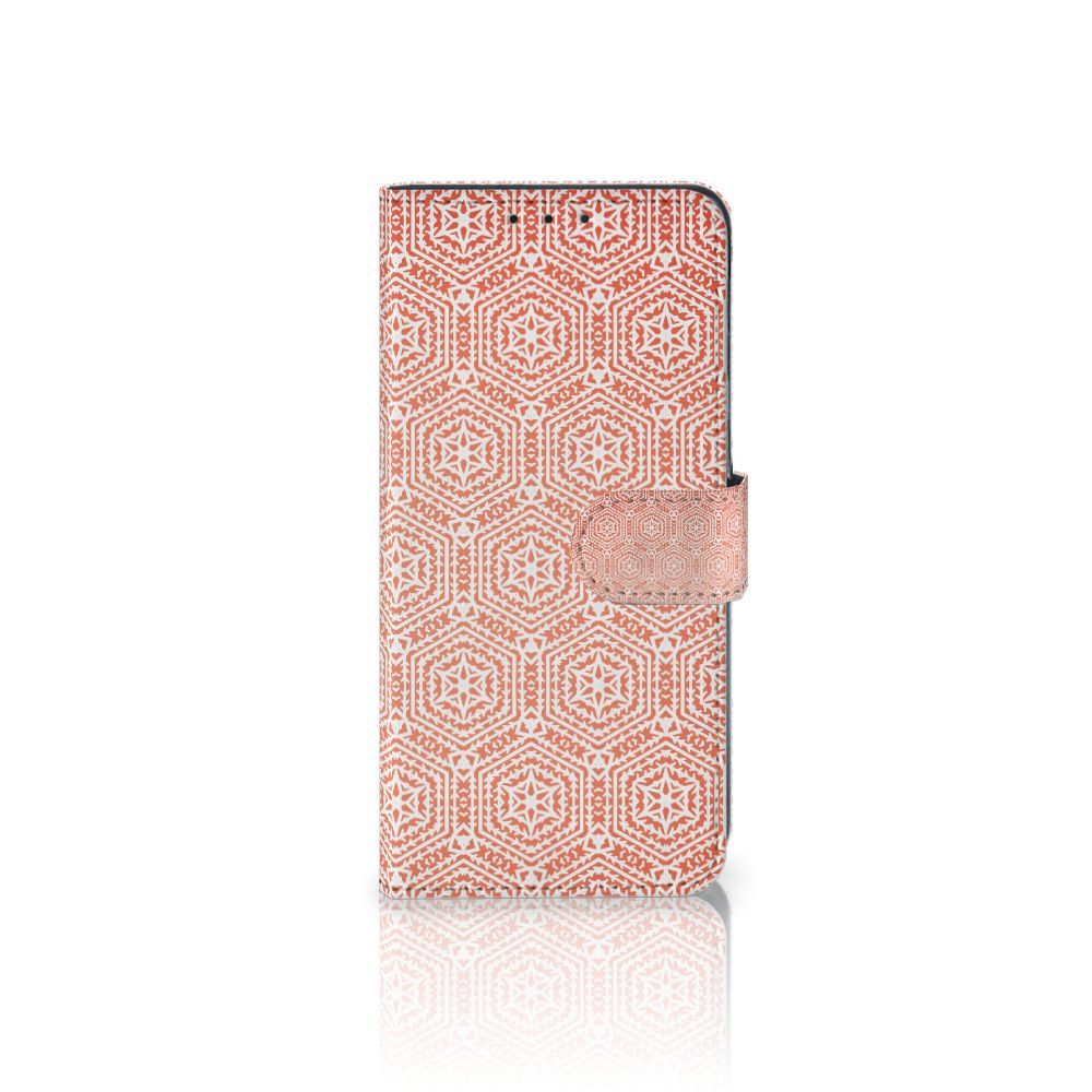 Alcatel 1S 2020 Telefoon Hoesje Pattern Orange