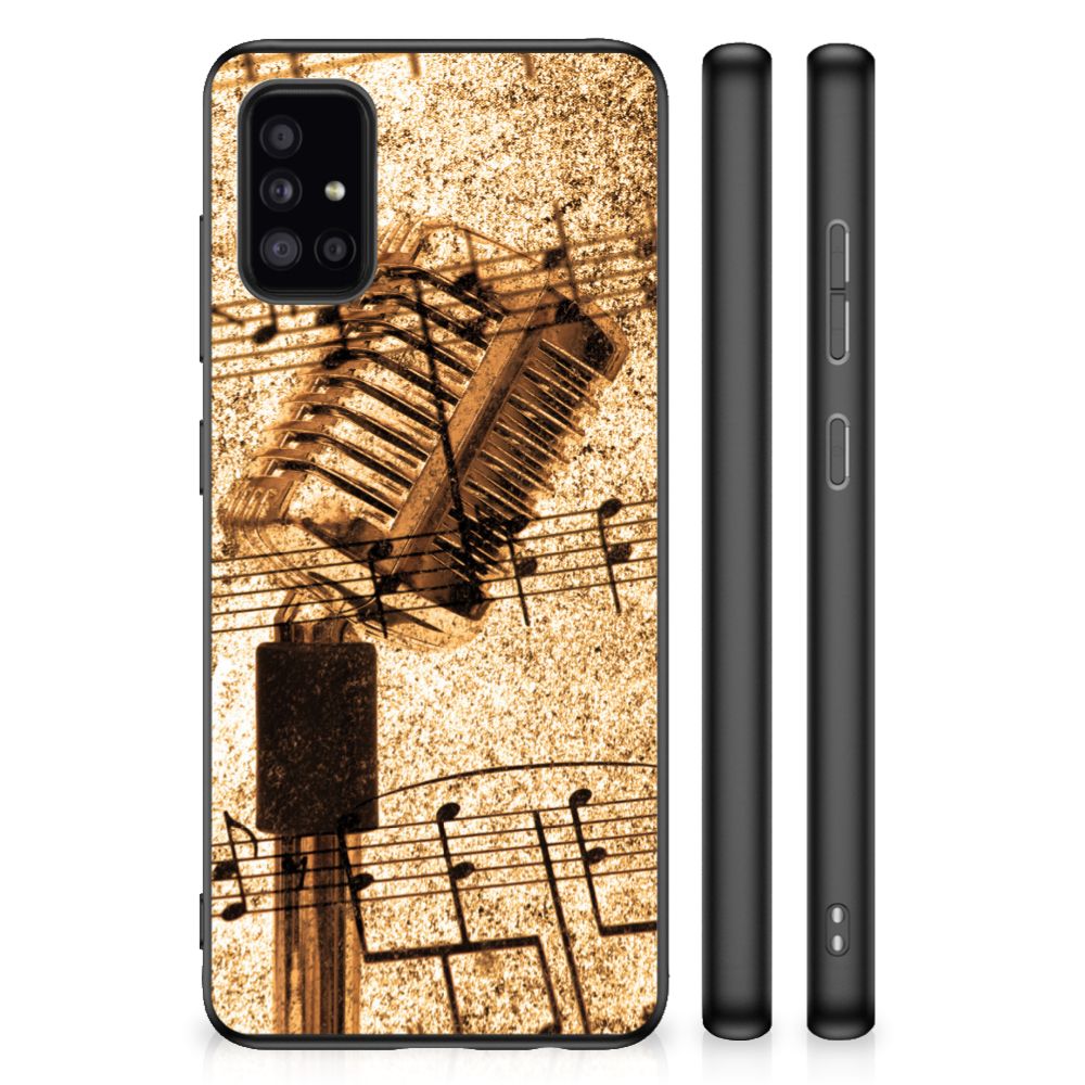 Samsung Galaxy A51 Grip Case Bladmuziek