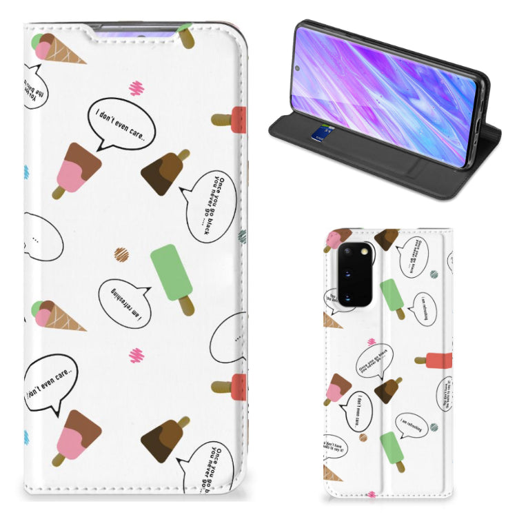 Samsung Galaxy S20 Flip Style Cover IJsjes