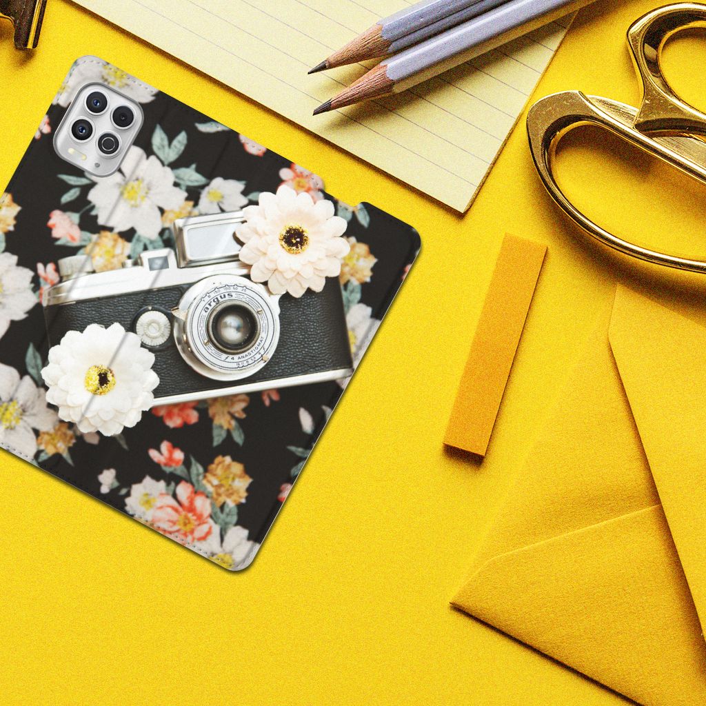 Motorola Moto G100 Stand Case Vintage Camera - B2C Telecom