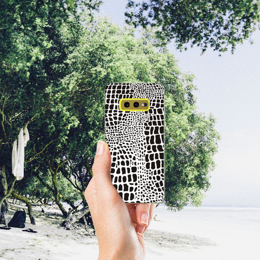 Samsung Galaxy S10e TPU Hoesje Slangenprint