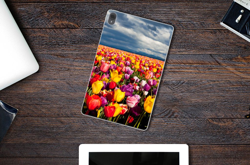 Lenovo Tab P11 | P11 Plus Siliconen Hoesje Tulpen - B2C Telecom