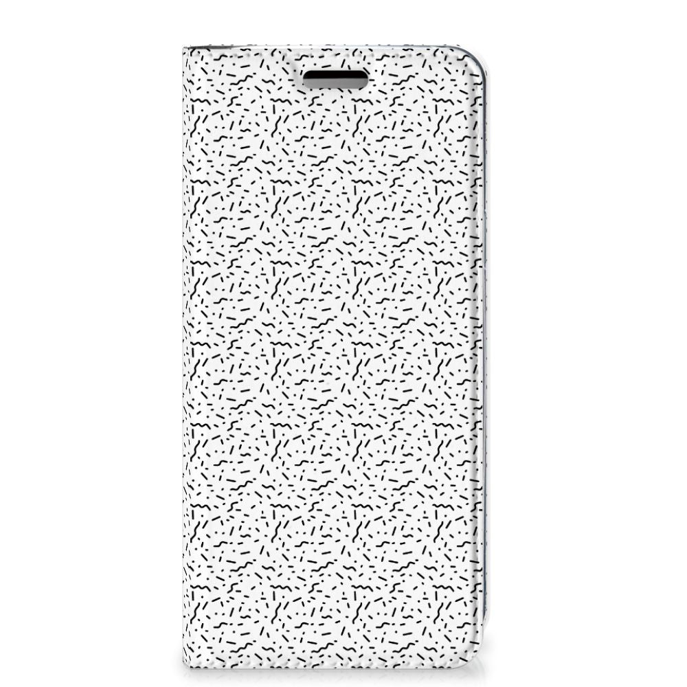 Samsung Galaxy S9 Hoesje met Magneet Stripes Dots