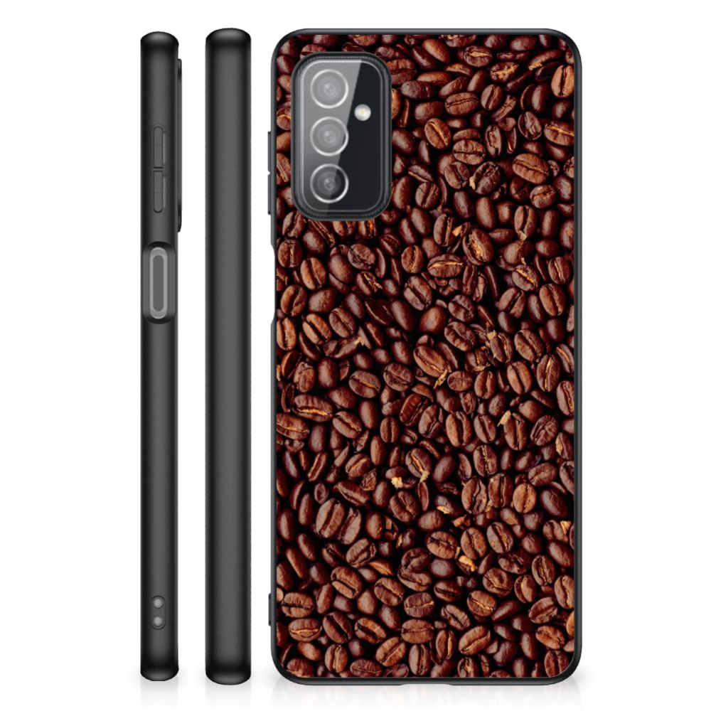Samsung Galaxy M52 Back Cover Hoesje Koffiebonen B2C Telecom