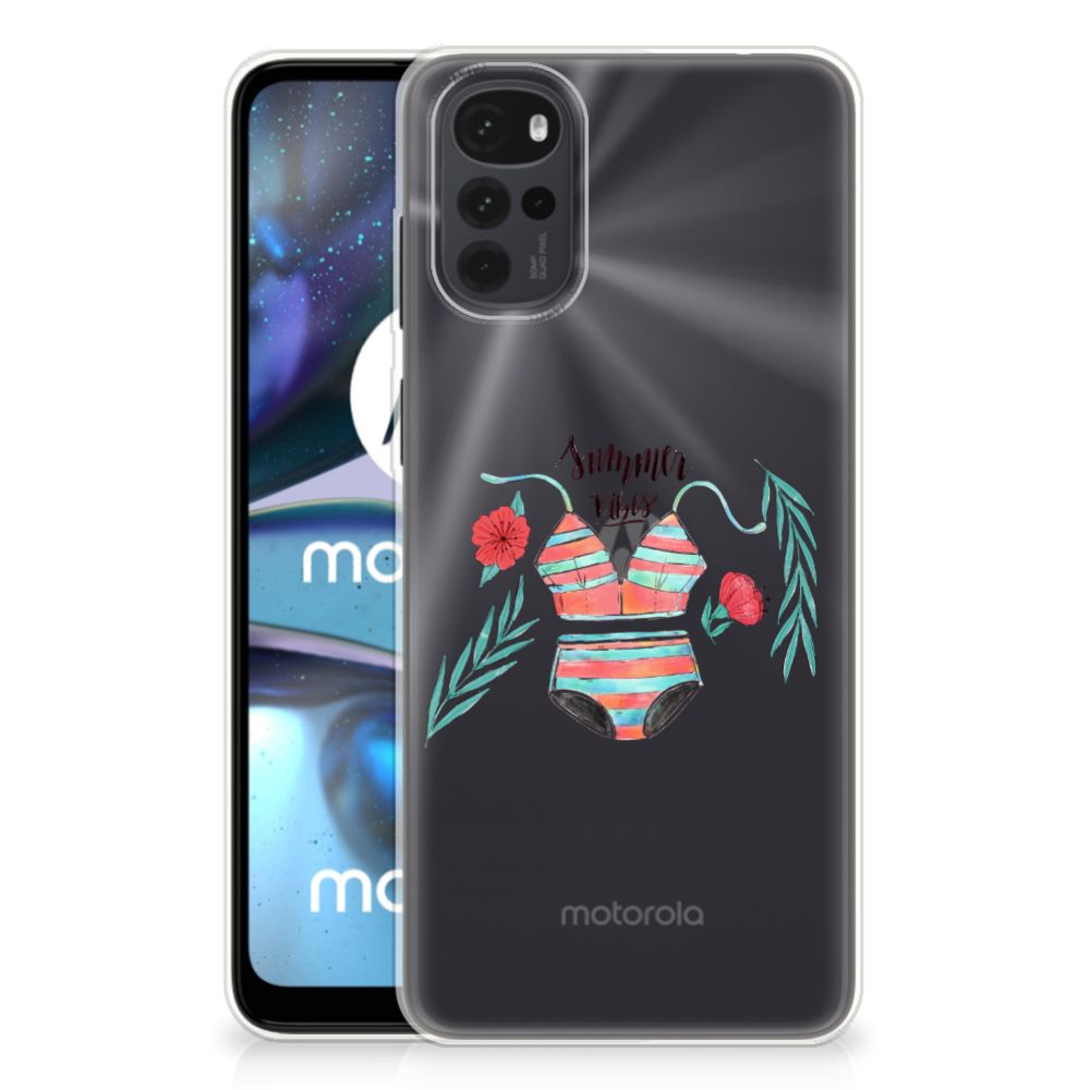 Motorola Moto G22 Telefoonhoesje met Naam Boho Summer B2C Telecom
