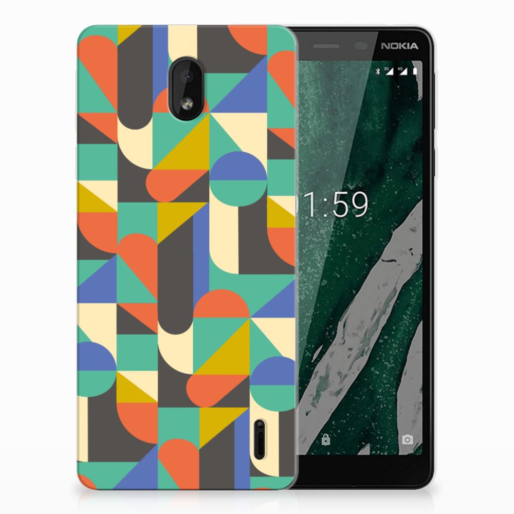 Nokia 1 Plus TPU bumper Funky Retro