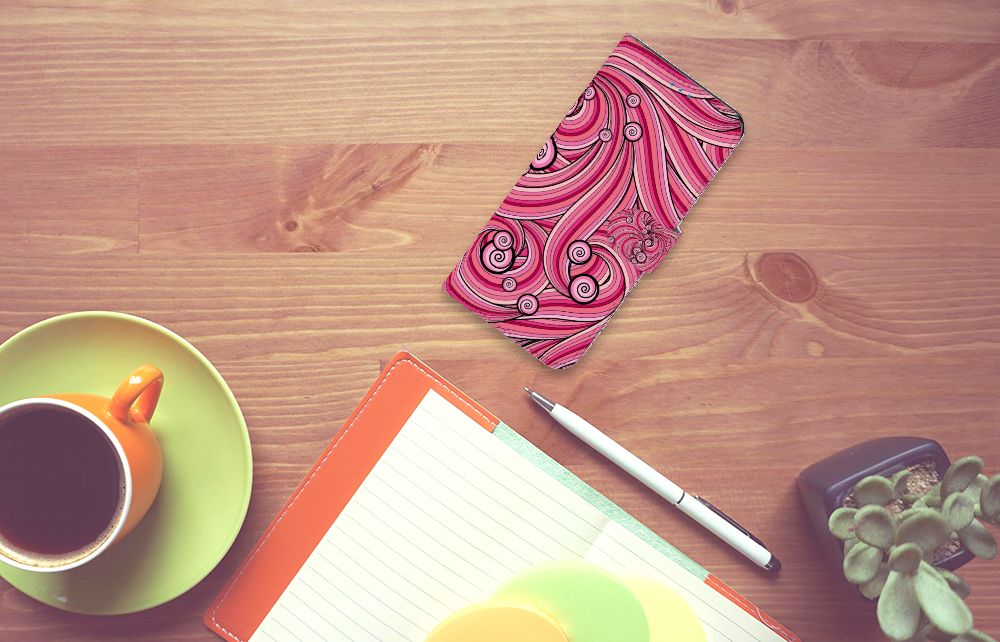 Motorola Moto E32 | Moto E32s Hoesje Swirl Pink