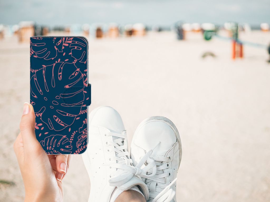Samsung Galaxy M10 Hoesje Palm Leaves