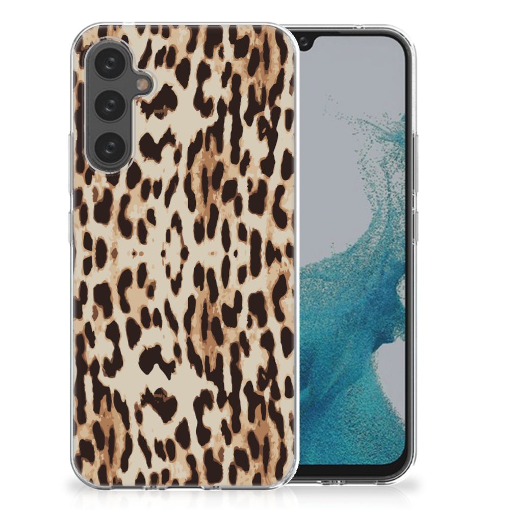 Samsung Galaxy A34 TPU Hoesje Leopard