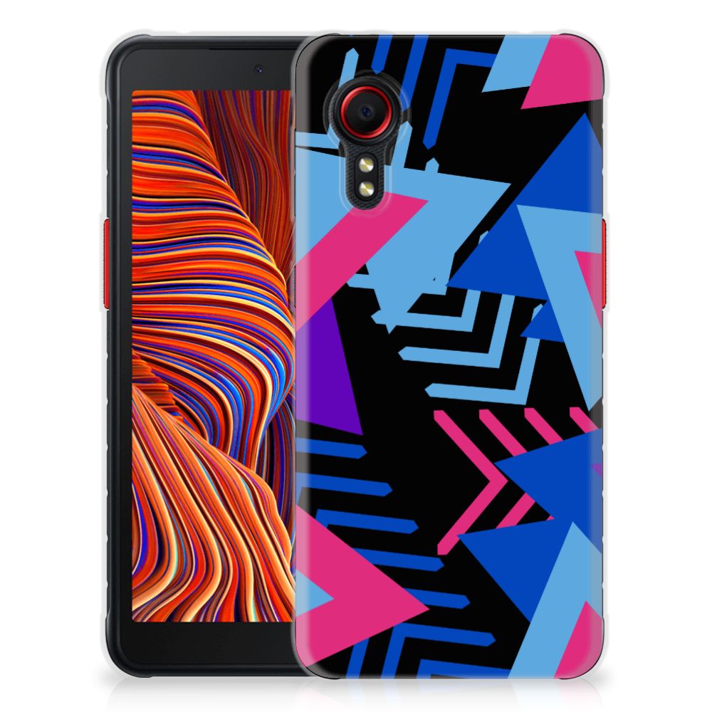 Samsung Galaxy Xcover 5 TPU Hoesje Funky Triangle