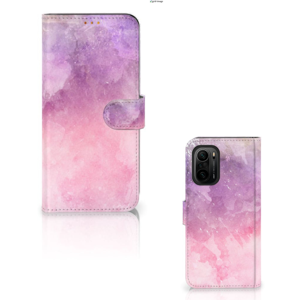 Hoesje Poco F3 | Xiaomi Mi 11i Pink Purple Paint