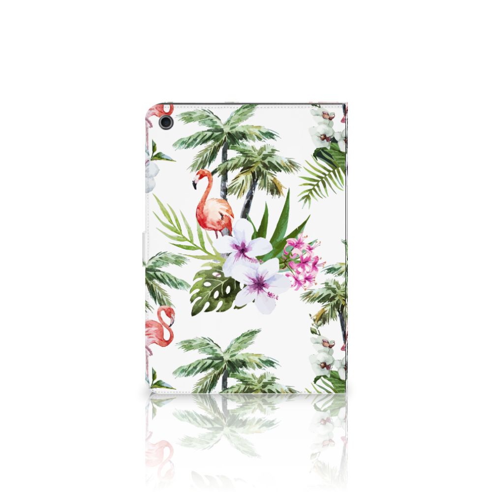 Flip Case Flamingo Palms - open hoes