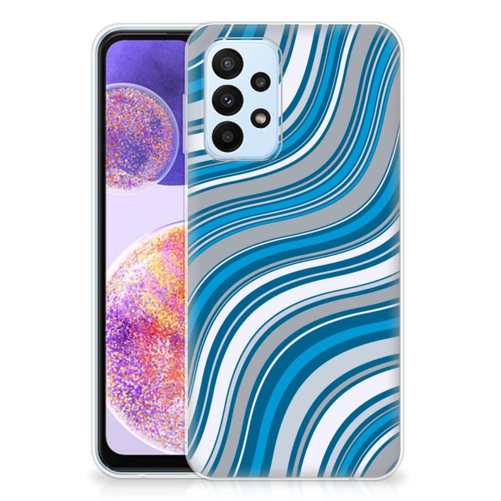 Samsung Galaxy A23 TPU bumper Waves Blue B2C Telecom