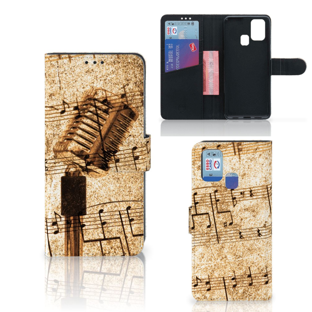 Samsung Galaxy M31 Telefoonhoesje met foto Bladmuziek