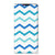 Xiaomi Redmi 9 Hoesje met Magneet Zigzag Blauw - B2C Telecom