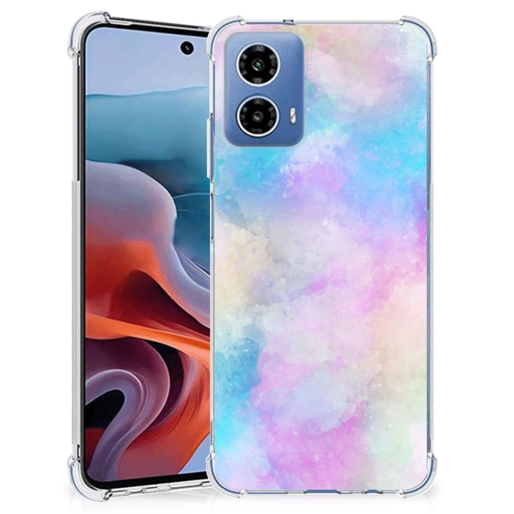 Back Cover Motorola Moto G34 Watercolor Light B2C Telecom