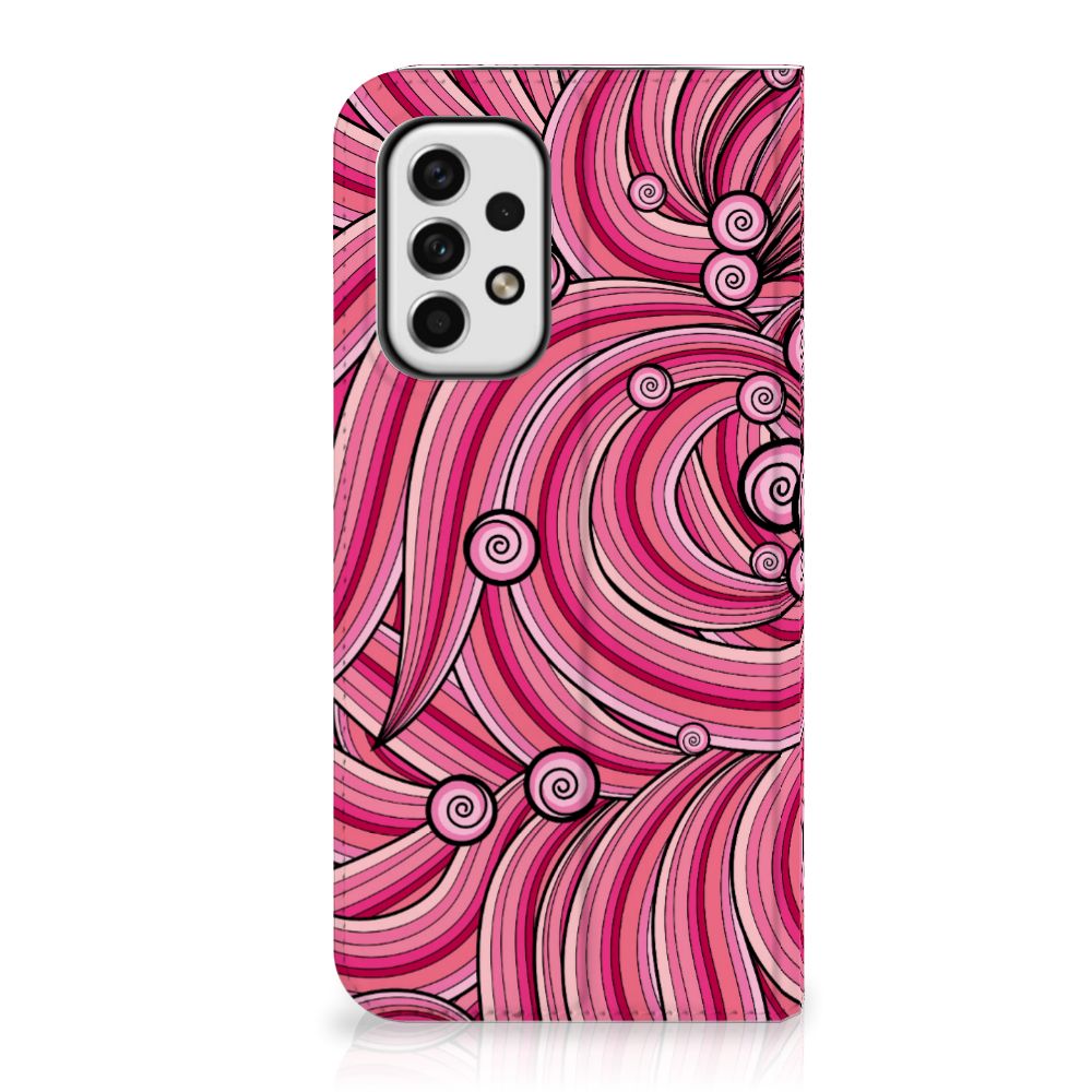 Samsung Galaxy A23 Bookcase Swirl Pink - B2C Telecom