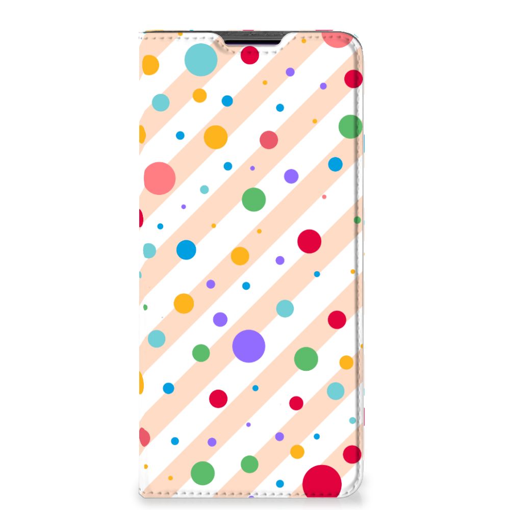 Motorola Edge 30 Pro Hoesje met Magneet Dots - B2C Telecom