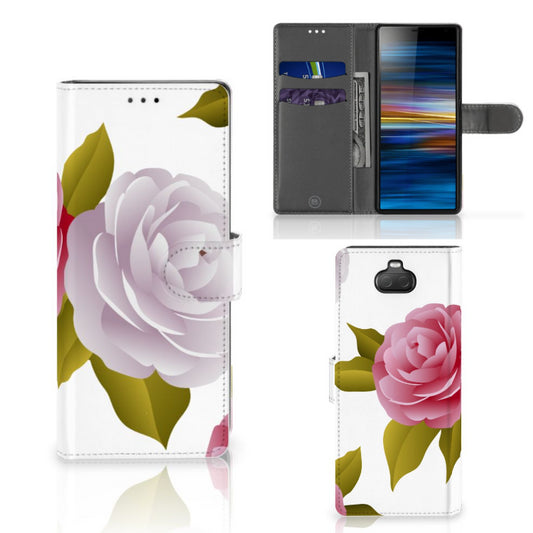 Sony Xperia 10 Hoesje Roses