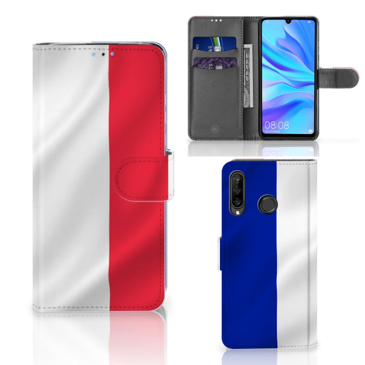 Huawei P30 Lite (2020) Bookstyle Case Frankrijk