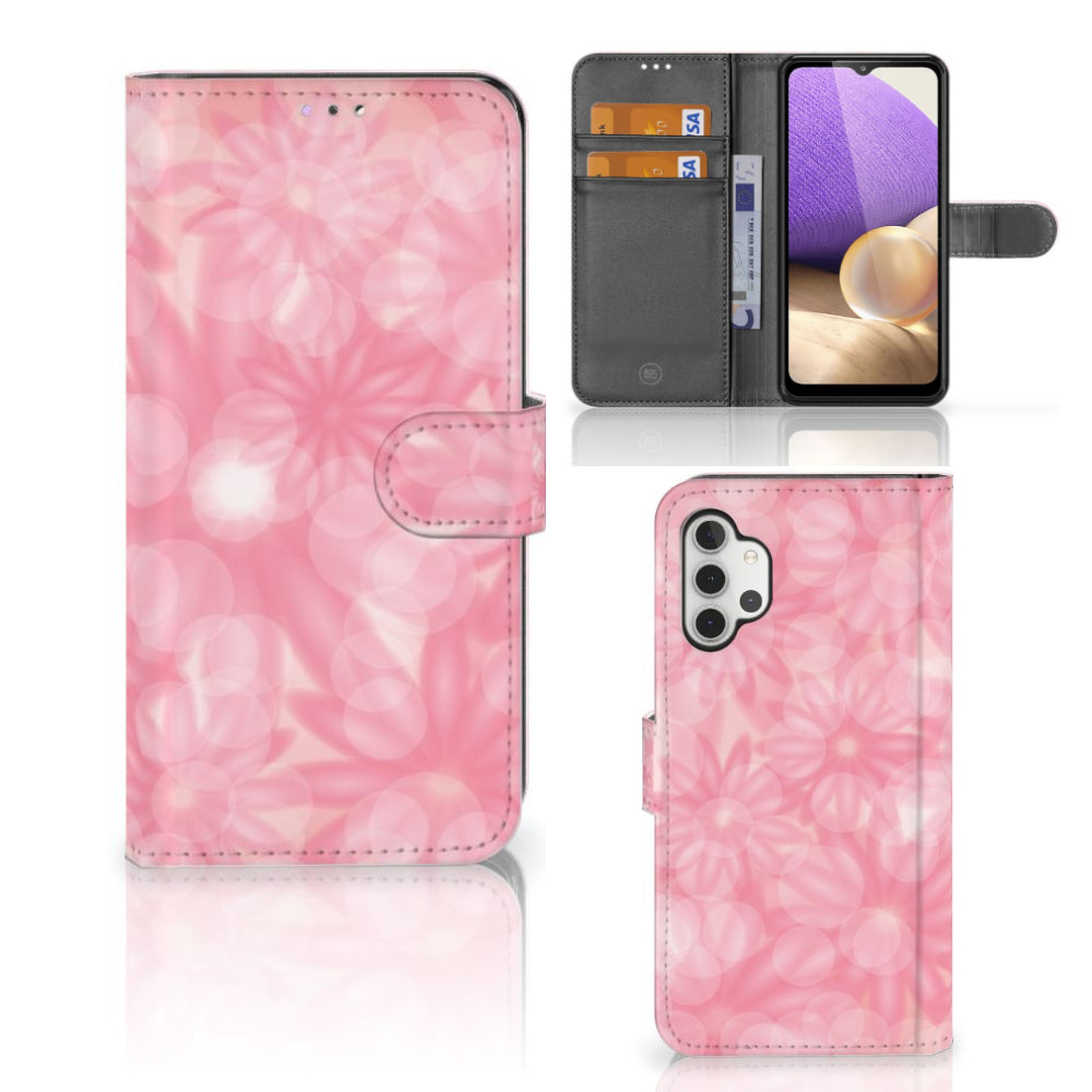 Samsung Galaxy A32 4G Hoesje Spring Flowers