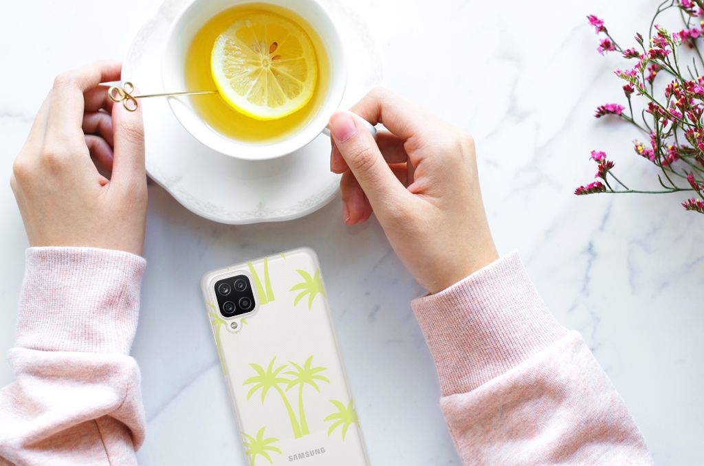Samsung Galaxy A12 TPU Case Palmtrees B2C Telecom