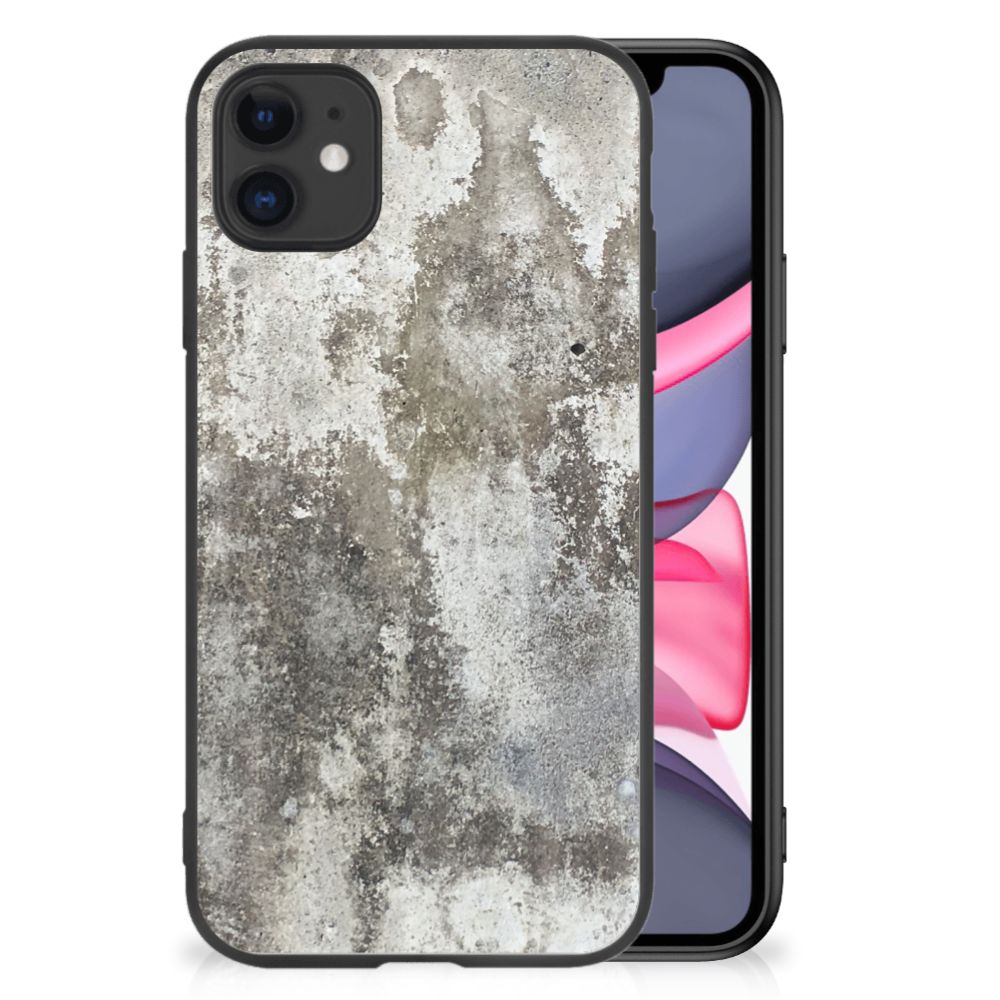 iPhone 11 Marmeren Print Telefoonhoesje Beton Print