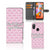 Samsung Galaxy M11 | A11 Portemonnee Hoesje Flowers Pink DTMP