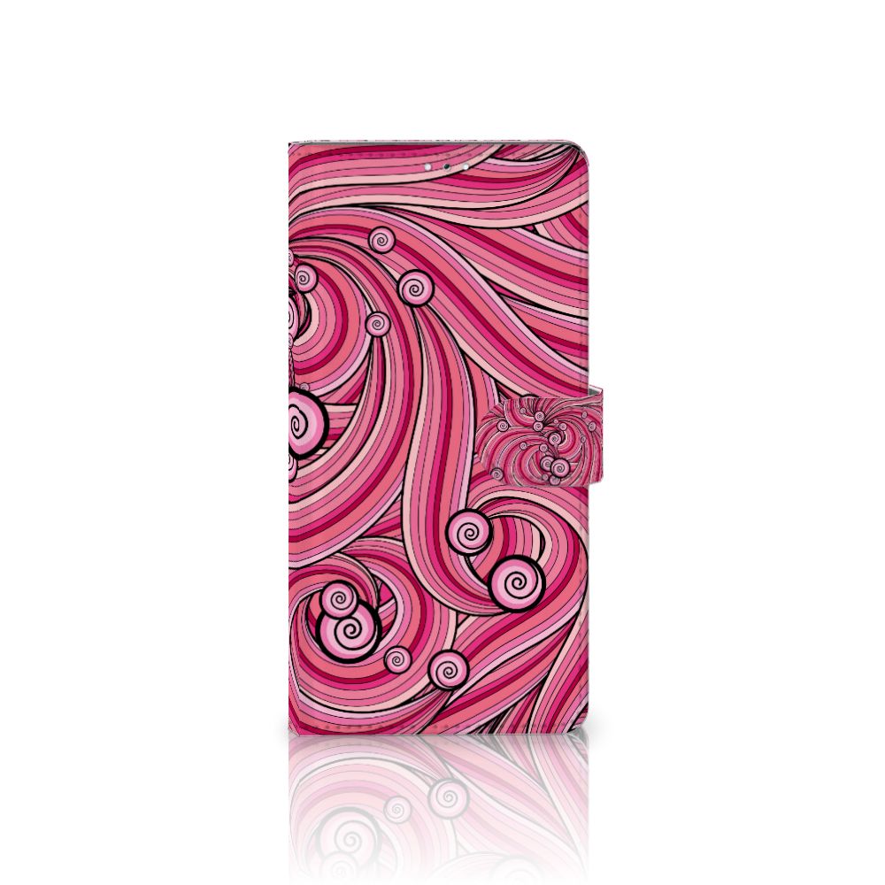 Samsung Galaxy S22 Ultra Hoesje Swirl Pink