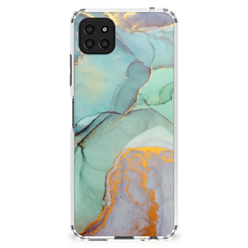 Back Cover voor Samsung Galaxy A22 5G Watercolor Mix B2C Telecom