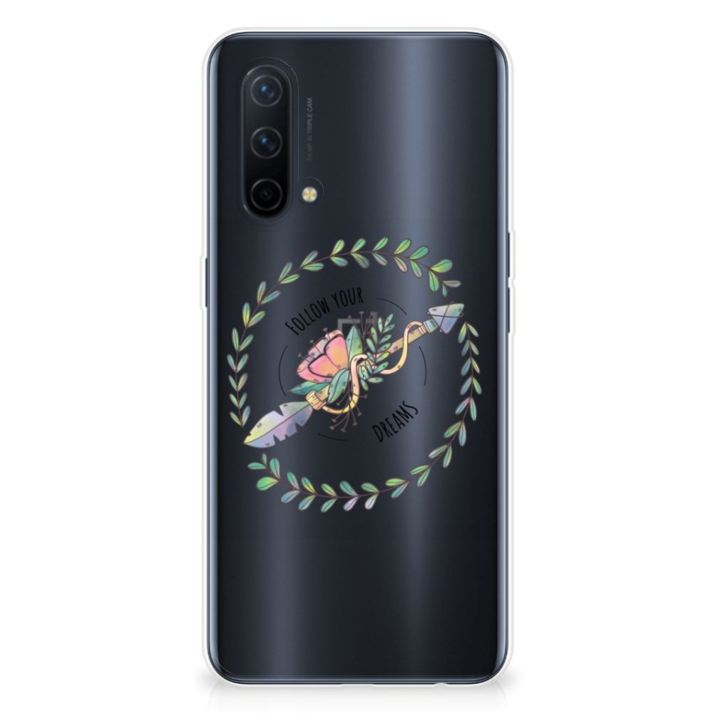 OnePlus Nord CE 5G Telefoonhoesje met Naam Boho Dreams B2C Telecom