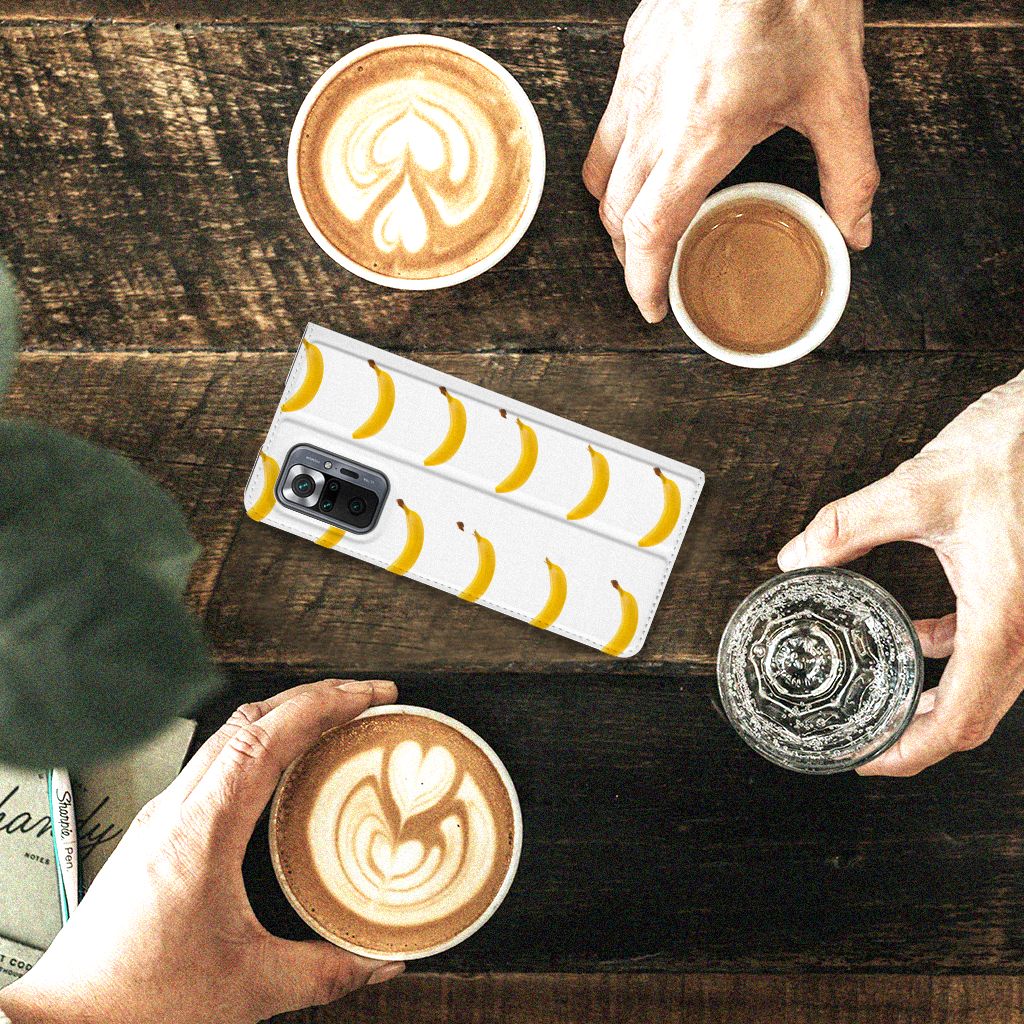Xiaomi Redmi Note 10 Pro Flip Style Cover Banana - B2C Telecom