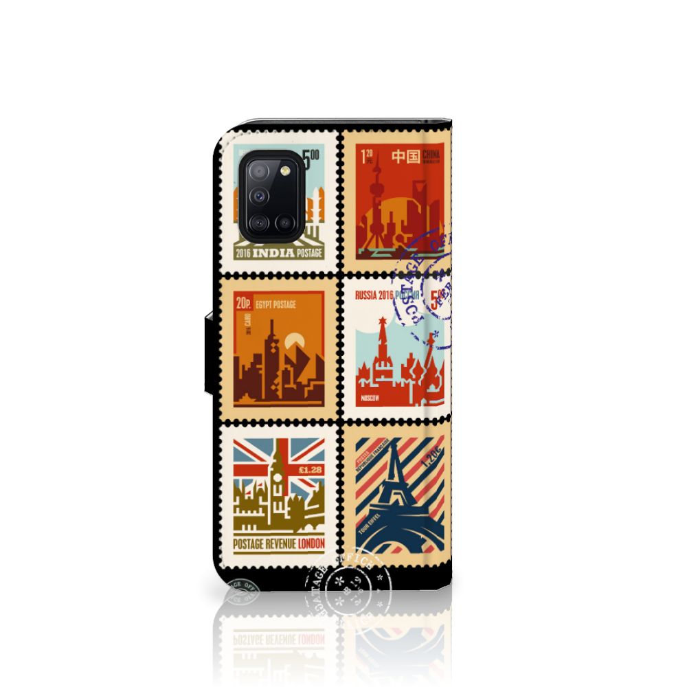 Samsung Galaxy A31 Flip Cover Postzegels